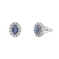 Earrings Bliss Woman BL REGAL in White Gold Zaffiro 0.70 Ct 20094854 - 20094854